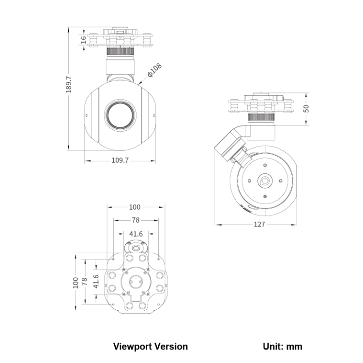 Q30T Pro II 30x Optical Zoom Object Tracking Gimbal Camera