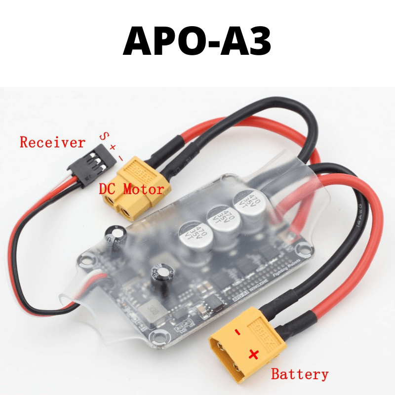 APO-A3 DC brush motor 30A ESC Fighter robot motor driver---Free shipping