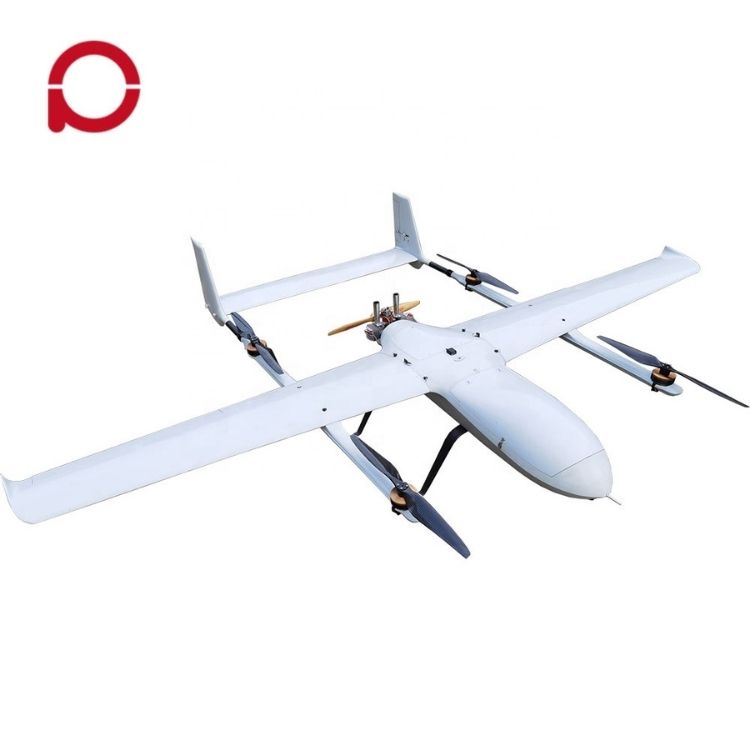 AZY 3800 Petrol-electric power hybrid VTOL uav high speed helicopter F380 30KM long distance wireless transmission fixed wing drone