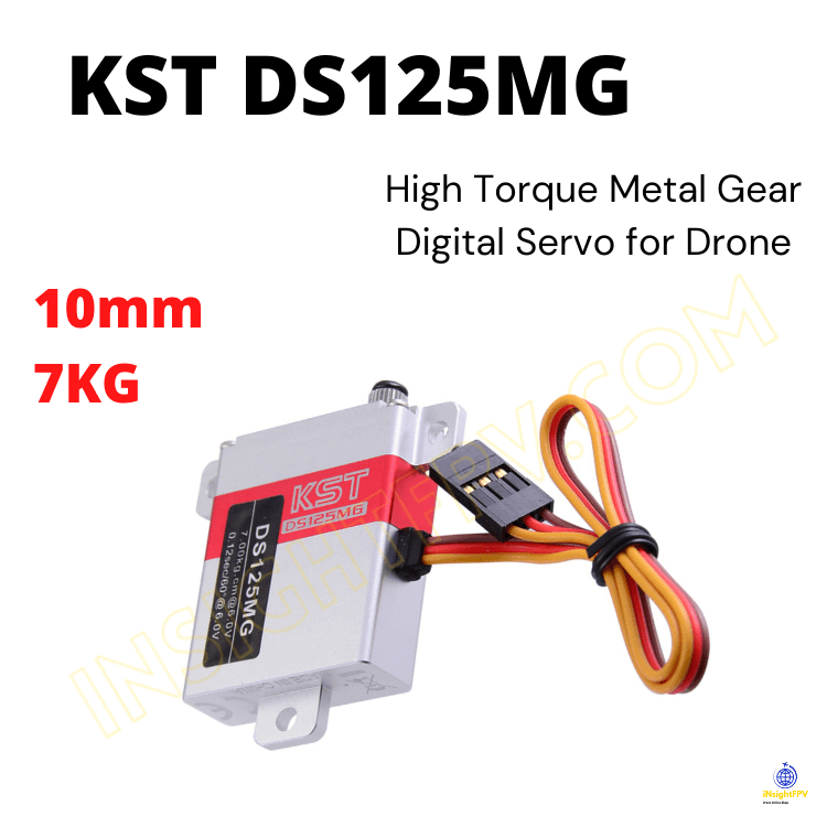 KST DS125MG 10mm 7KG High Torque Metal Gear Digital Servo for Fixedwi