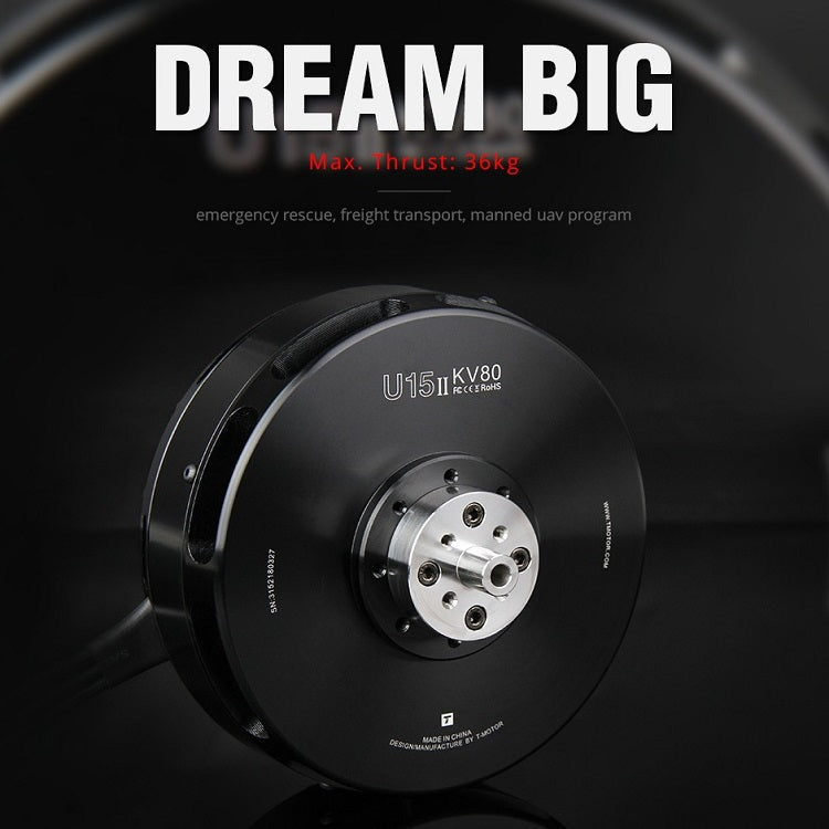 T-MOTOR U15Ⅱ KV80/KV100