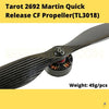 Tarot 2692 Martin Quick Release CF Propeller(TL3018)