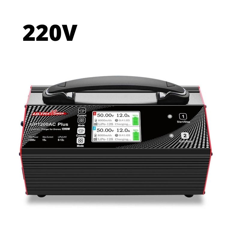 Ultra Power UP1200AC PLUS 2X600W 15A 6-12S Battery UAV Drone Charger