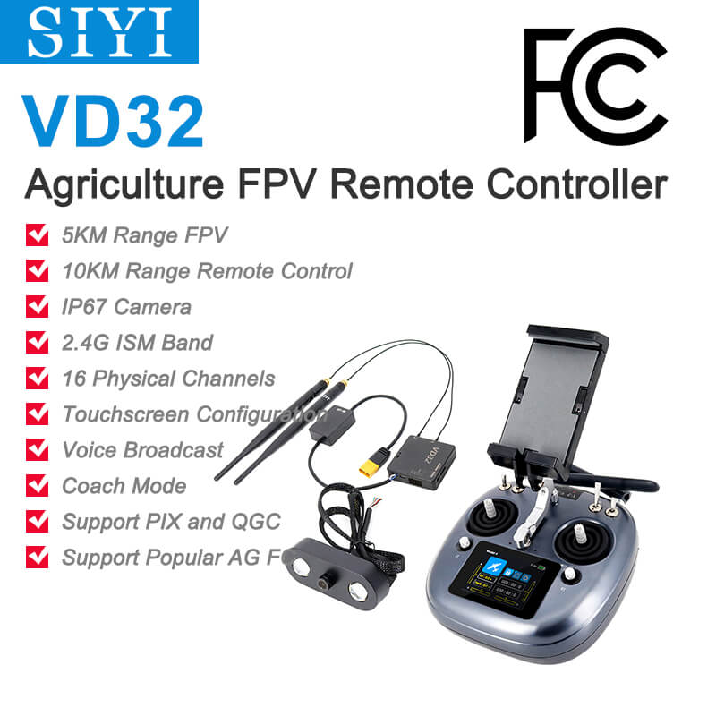 SIYI VD32 Radio System Transmitter Remote Controller