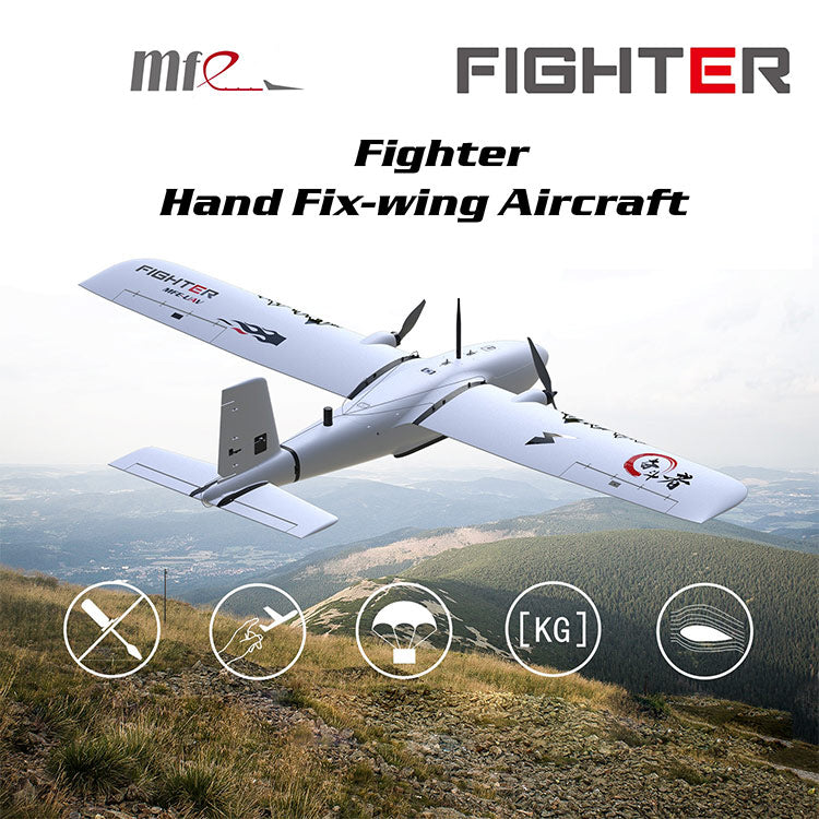 Makeflyeasy Fighter (Hand Version) Aerial Survey Carrier Fix-wing UAV Aircraft Mapping
