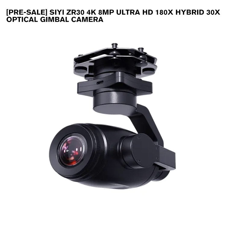 SIYI ZR30 4K 8MP Ultra HD 180X Hybrid 30X Optical Gimbal Camera