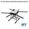 EFT G620 Agriculture Sprayer Drone Frame Kit with Quick Release 22L Water Tank 6 Axis Foldable Compatible with Hobbywing X8 Motor