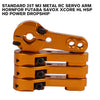 Standard 25T M3 Metal RC Servo Arm Hornfor Futaba Savox Xcore HL HSP HD Power Dropship