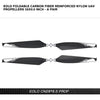 Eolo Foldable Carbon Fiber Reinforced Nylon UAV Propellers 28x9.5 inch - A Pair