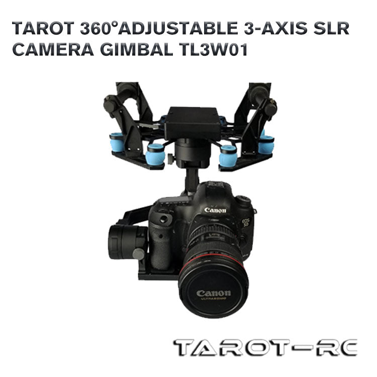 【Discontinued】Tarot 360°adjustable 3-axis SLR Camera Gimbal TL3W01