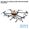 SIYI G620 20L Agriculture Sprayer Drone Solution with Water Tank 6 Axis Foldable Frame Kit 1080P Smart Controller Waterproof FPV Camera Professional Flight Controller Fast Release Smart Battery Fast Charger