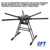 EFT X6120 Enterprise Industry Education Training Drone Frame Kit 30 x 100mm Light Weight 6 Axis Foldable Waterproof Body Compatible