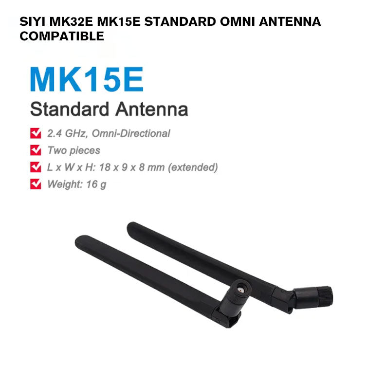 SIYI MK32E MK15E Standard Omni Antenna Compatible with MK32E Ground Station MK15E Remote Controller and Air Unit