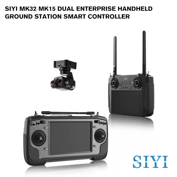 SIYI MK32 MK15 DUAL Enterprise Handheld Ground Station Smart Controller