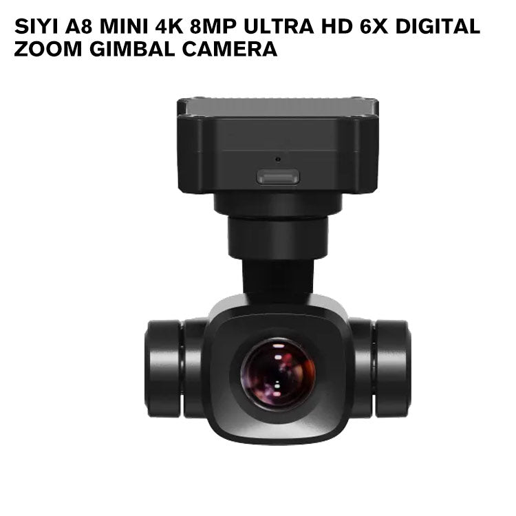 SIYI A8 mini 4K 8MP Ultra HD 6X Digital Zoom Gimbal Camera