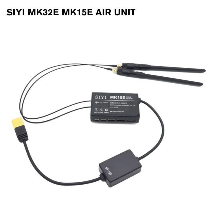 SIYI MK32E MK15E Air Unit with Full HD 1080p Long Range Image Transmission SBUS PWM Ethernet Mavlink Telemetry MIC Certified