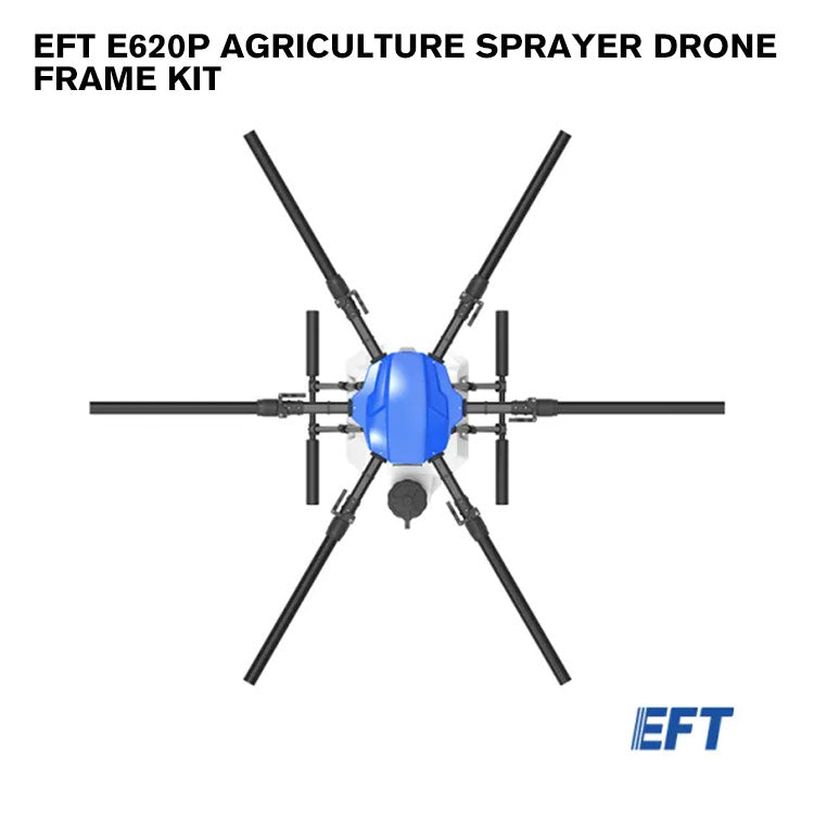 EFT E620P Agriculture Sprayer Drone Frame Kit with 20L Water Tank 6 Ax ...