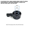 suitable for 12mm carbon fiber tube DIY aerial photography teaching assembly puzzle uav motor fixed seat 468 axis mul