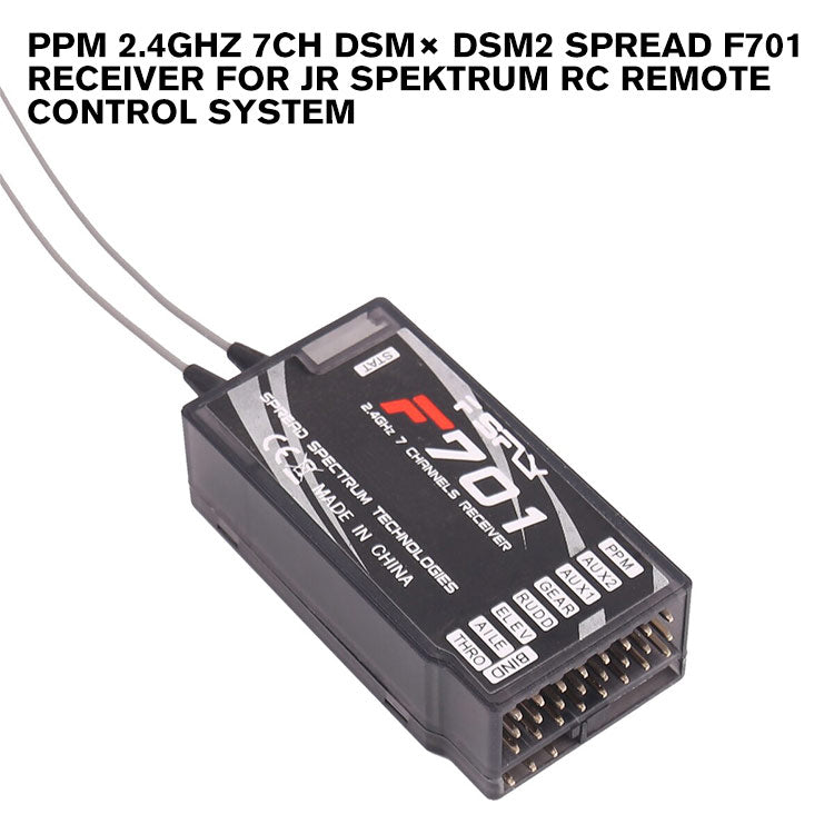 thumbnail image 2 of Scx24 Receiver Orange CM703 DSM2/DSMX Comatible 7CH PWM/PPM 2.4GHz Receptor Para Spektrum/ JR Spectrum Transmitters 2 of 12