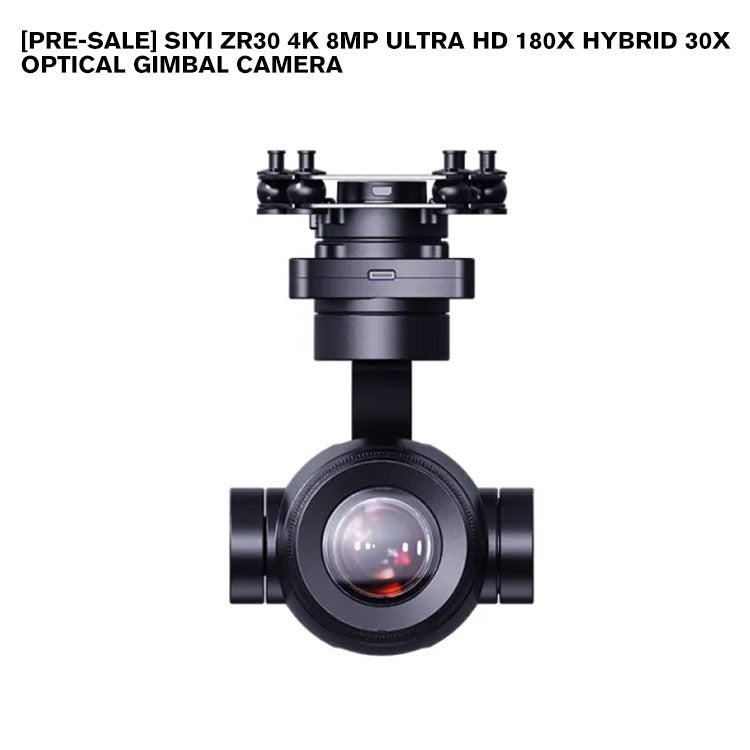 SIYI ZR30 4K 8MP Ultra HD 180X Hybrid 30X Optical Gimbal Camera
