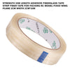 Strength 25m Length Adhesive Fiberglass Tape Strip Fiber Tape for Packing RC Model fixed wing plane 2cm Width 2cm*25m