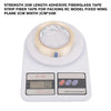 Strength 25m Length Adhesive Fiberglass Tape Strip Fiber Tape for Packing RC Model fixed wing plane 2cm Width 2cm*25m