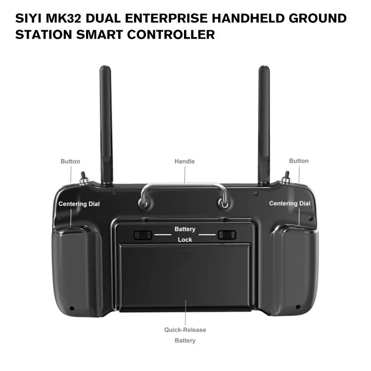 SIYI MK32 DUAL Enterprise Handheld Ground Station Smart Controller