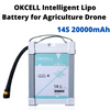 OKCELL 14S 20000mAh Intelligent Lipo Battery for Agriculture Drone UAV Drones