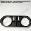 60mm Arm Support: Dual-Tube Folding Mounting Bracket for Transporting Drones—Carbon Fiber Support
