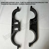 60mm Arm Support: Dual-Tube Folding Mounting Bracket for Transporting Drones—Carbon Fiber Support