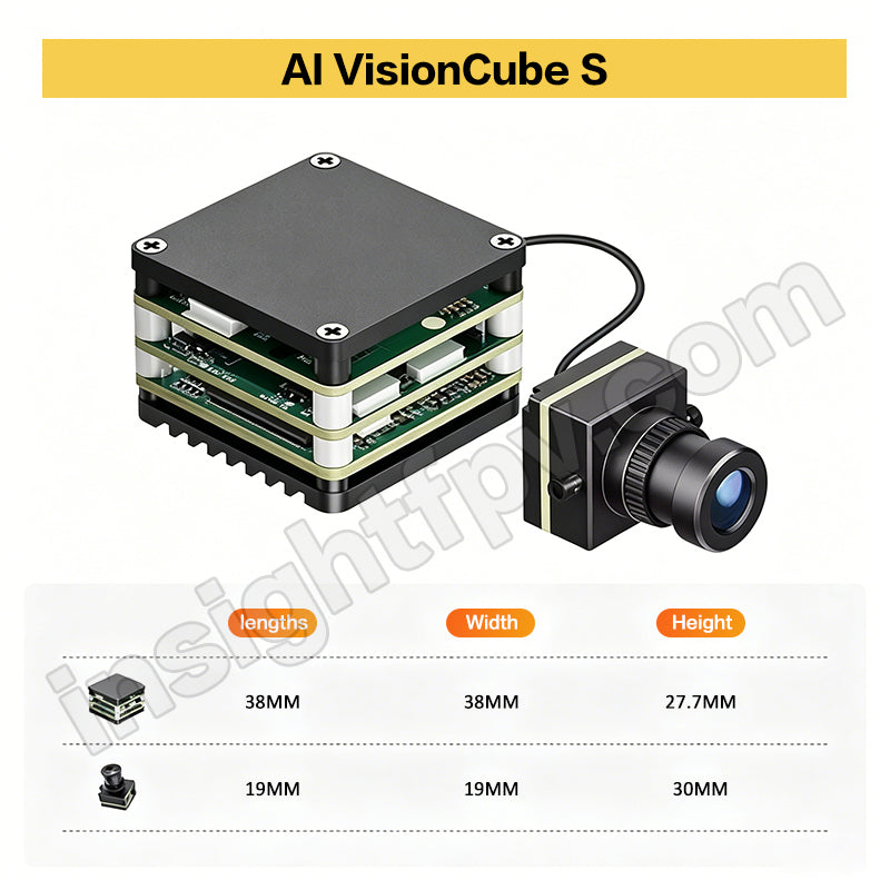 AI VisionCube Series FPV Camera Module for Drones with Auto Tracking ...