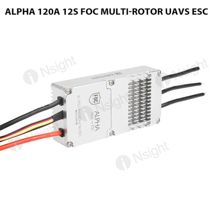 ALPHA 120A 12S FOC Multi-Rotor UAVs ESC