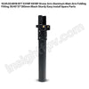 10.05.02.0018 EFT E410P E610P Drone Arm Aluminum Main Arm Folding Fitting 35/40*37*265mm Black Sturdy Easy Install Spare Parts