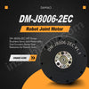 DM-J8006-2EC MIT-Driven Brushless Servo Joint Motor with Dual Encoders & Gear Reduction for Robotic Arms