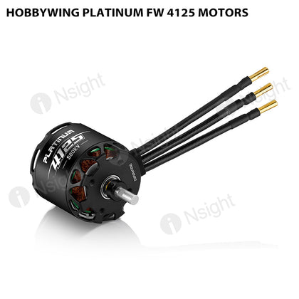 HOBBYWING Platinum FW 4125 Motors