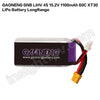GAONENG GNB LiHV 4S 15.2V 1100mAh 60C XT30 LiPo Battery LongRange