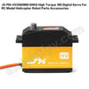 JX PDI-HV2060MG 60KG High Torque 180 Digital Servo For RC Model Helicopter Robot Parts Accessories