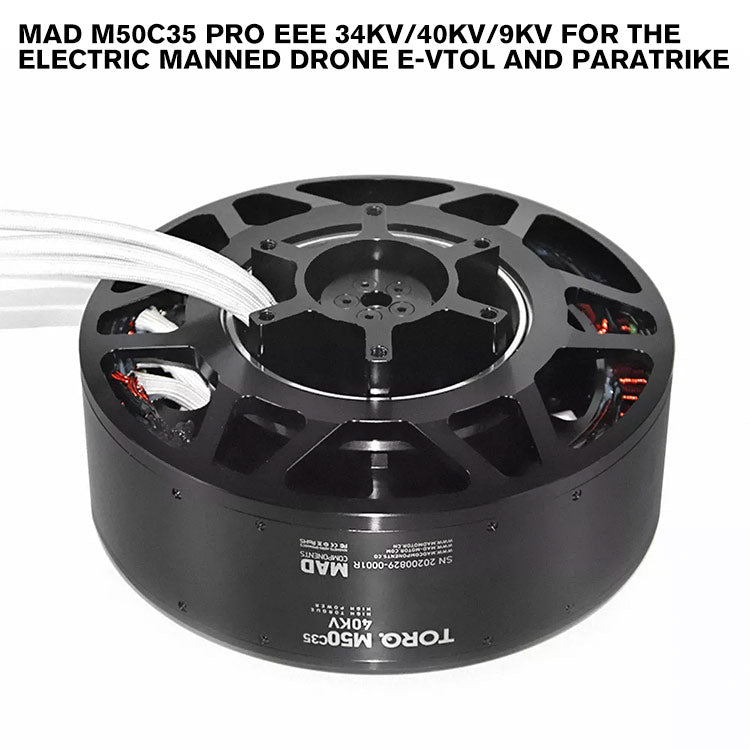 MAD M50C35 PRO EEE For The Electric Manned Drone E-VTOL And Paratrike