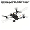 MX330T 10inch FPV Drone Dual-light 2K Camera Thermal Imaging Drone 20KM GPS 3KG Payload RTK AI Tracking Folding Quadcopter