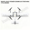Makeflyeasy Pioneer 3200mm UAV Fixed Wing VTOL Drones