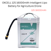 OKCELL 12S 16000mAh Intelligent Lipo Battery for Agriculture Drone UAV Drones AS150U Plug
