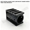 Pest Control Drone Tube Clamp Mount: D50mm Carbon Fiber Tube Arm Mount