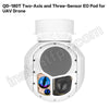 QD-180T Two-Axis and Three-Sensor EO Pod for UAV Drone