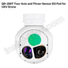 QD-200T Two-Axis and Three-Sensor EO Pod for UAV Drone