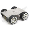 RoboCore SU2 4WD Metal Robot Car Kit – Aluminum Alloy Chassis DIY Smart Robot Platform with 51 MCU Programming