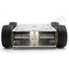 RoboCore SU2 4WD Metal Robot Car Kit – Aluminum Alloy Chassis DIY Smart Robot Platform with 51 MCU Programming