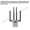 SKYDROID TR01 Dual Band Repeater 2.4G&5.8G 20KM Range for Remote Control Dual Modules Strong Anti-Interference Wide Coverage