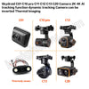 Skydroid C01 C10 pro C11 C12 C13 C20 Camera 2K 4K AI tracking function dynamic tracking Camera can be inverted Thermal Imaging