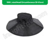 Solar-Powered Outdoor Shade Charging Hat with USB Output for Mobile Phones
