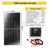 Solar Panels for Home Use Outdoor Photovoltaic Power Generation Panels 200W, 300W, 500W 12V, 24V Solar Charging Panels